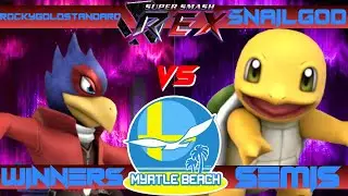 SocaSmash 162 Super Smash REX: RockyGoldStandard (Falco) vs SnailGod (Squirtle) Winners Semis