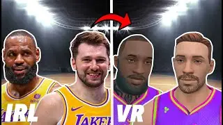 LUKA AND LEBRON DUO IN GYMCLASS VR!!! (Crazy Dunks)