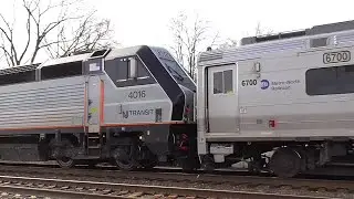 Rare Combined Train with Metro-North 4906