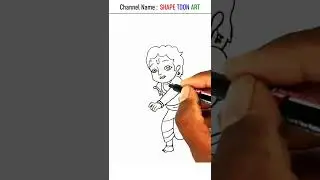 Lord krishna bal krishna drawing - #shorts #lordkrishna #balkrishna #krishna #drawing #shapetoonart