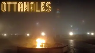 Early morning fog walk in Downtown Ottawa - 4AM Saturday April 9 2022