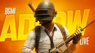 BGMI LIVE NOW | Noob to Pro Gameplay 😈 | AdowisLive#battleroyalegame #viral #pubglive #bgmi