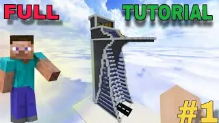 How I Built the Avengers Tower in Minecraft | Insane Superhero Build 🔨🦸#minecraft#minecratbuild