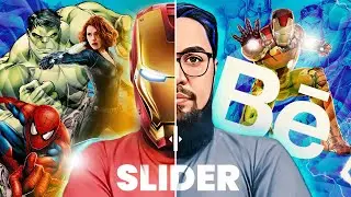 How to Add Before After Slider for Behance