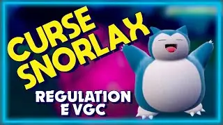 Ghost Tera Snorlax CURSES the Competition! || Pokemon Scarlet/Violet Regulation E VGC Battles