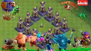 Max Monoliths Builder Hall Troop Test #clashofclans #coc