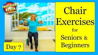 Cardio Workout | Chair Exercises for Seniors and Beginners | Day 7