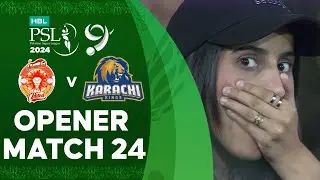 Opener | Islamabad United vs Karachi Kings | Match 24 | HBL PSL 9 | M1Z2U