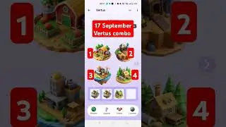 vertus mining combo code 17 September | #vertus | telegram airdrop #tap2earn #crypto #shorts