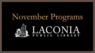 November Library Programs