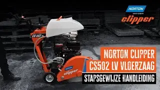 🛠️&nbsp;Hoe gebruik je de Norton Clipper CS502 LV Vloerzaag | Gebruikershandleiding