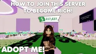 HOW to join the PETSITTER Server to become RICH in Adopt me!