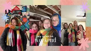 slow weekend with the girls – shopping, reading, and relaxing
