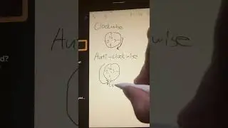 Clockwise vs anti-clockwise | What is the difference?