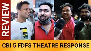 CBI 5 FDFS Theatre Response | CBI 5 Malayalam Movie Review | CBI 5 Public Response