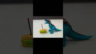 remote control dinosaur, RC spray function dinosaur #rcdinosaur #rctoys #rcunboxing