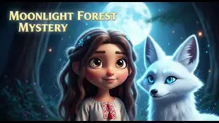 The Secret of Moonlight Forest | A Magical Tale for Kids | Elira & The Moonlight Fox Cartoon Zandagi