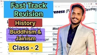 Fast Track Revision | History | Class-2 | Rigveda , Jainism and Buddhism #ssc #ssccgl #sscmts #sscgd