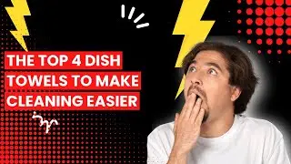 Dish towels: The Top 4 Dish Towels to Make Cleaning Easier ✅