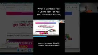 How To Use ContentFries | You're All-In-One Software to Publish Contents in Social Media 💎 #Shorts