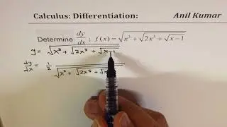 Differentiation of Nested Square Roots Function