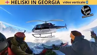 👉 Heliski in Georgia 🇬🇪 | Sci ⛷ & Snowboard 🏂 Freeride nel Caucaso con Elicottero 🚁
