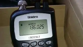 Uniden UBC92XLT 200 Channel Scanner Airband