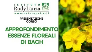 Presentazione Corso APPROFONDIMENTO ESSENZE FLOREALI DI BACH | Istituto Rudy Lanza
