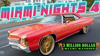 DONKMASTER CREW RIDE THRU MIAMI ALL NIGHT! $3,000,000 Mansion | Top 5 Car Show | Supercharged Donks