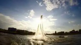Flyboard Tricks (Fallen Angel) by Team CanFly Rider, Andrew Salvador