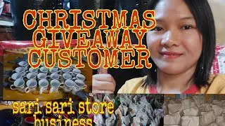 #356vLog_UNBOXING GIVEAWAY MY GOOD CUSTOMER FOR CHRISTMAS SARI-SARI STORE.