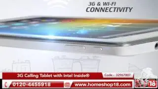 3G Calling Android Tablet with Intel Inside&reg; - Homeshop18.com
