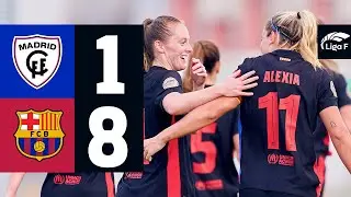 LIGA F | MADRID CFF 1 vs 8 FC BARCELONA 🔵🔴