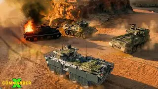 MWT Tier 2 FV101 Scorpion 90 & BTR 82AT Gameplay | MWT Tank Battles 