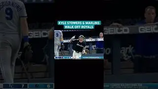 KYLE STOWERS LAUNCHES WALK OFF HR VS ROYALS