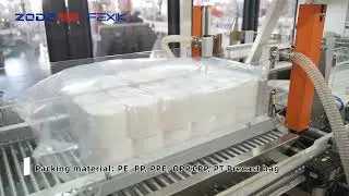 ZODE FEXIK F-T3AC Model High Speed Rolling Paper Kitchen Paper Packaging Machine Big Bundle Machine