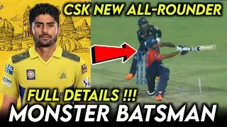 CSK FOUND HARDIK PANDYA 2.0 😱 | AMAN KHAN FULL STORY | CSK NEW ALL-ROUNDER 💛