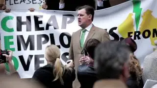 CEOs Protest Workers Rights