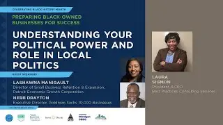 Understanding Your Political Power and Role in Local Politics Presenter: Laura Sigmon
