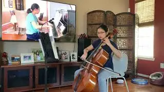 2020.05.09 Cello with Piano Accompaniment: Always with Me from Spirited Away