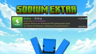 The Best FPS BOOST Mod For MCPE 1.21+ (NO LAG + Smooth Gameplay) | Sodium Extra
