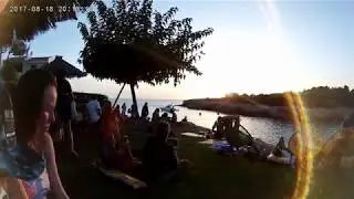Sunset at Bar Hola Ola, Cala Blanca, Menorca