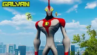 Playing as the BIGGEST Alien in BEN 10 GALVAN 