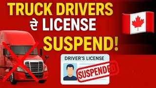Canada Truck Drivers' Licenses Suspended 🚛 | Big Action | ajj de halat