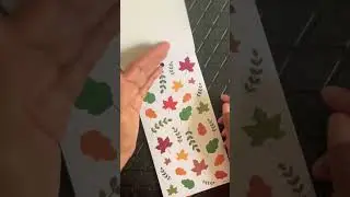 &ldquo;Seasonal Fall&rdquo; sticker book flip through | Happy Planner