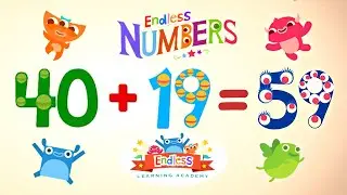 Endless Numbers 59 | Learn Number Fifty-nine | Fun Learning for Kids
