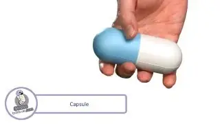 Capsule Shaped Stress Ball