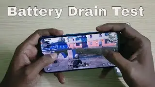 Realme U1 Battery Drain Test (100-0%)