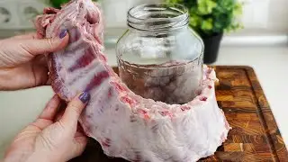 Любимый рецепт мужа! Все, что вам нужно, это ребра и стакан