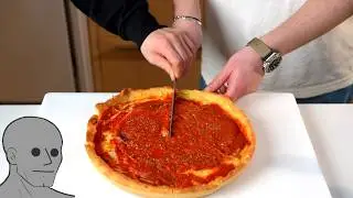 Giving Instructions to My Friend - Deep Dish Pizza